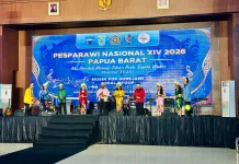 Papua Tengah Tampil Perdana di Pesparawi Nasional XIV dengan Penuh Semangat