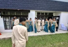 Paduan Suara Remaja Campuran Maluku Tampil Memukau di Pesparawi Nasional XIV
