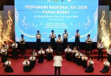 Paduan Suara Anak Papua Barat Memukau Para Penonton