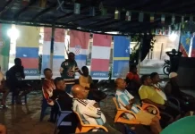 Suasana Nobar Piala Dunia 2026 Laga Argentina Vs Mesir di Babak 16 Besar