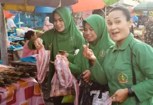 Kodim 1801 Manokwari Gelar Belanja  Bersama, Bantu Mama Papua