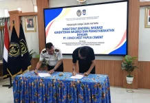 Imigrasi dan PT Conch West Papua Cement Sepakati Kerja Sama Layanan Keimigrasian