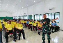 Dandim 1801/Manokwari Berikan Materi Bela Negara