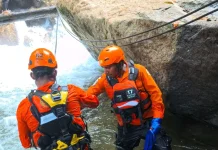 Tim SAR Lanjutkan Pencarian Korban Hanyut Air Terjun Memti Pegaf