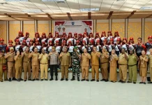 Wabup Manokwari Resmikan Pelatihan Calon Paskibraka di RTP Borarsi