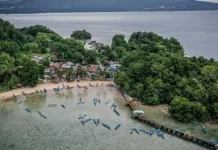 Pantai Pasir Timbul Papua Barat, Keajaiban Alam Muncul saat Surut