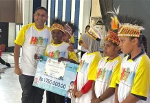 Bupati Bintuni Titip Pesan Pengasuhan Anak di Hari Anak Nasional