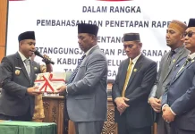 DPRK Teluk Bintuni Sahkan Raperda Pertanggungjawaban APBD 2025