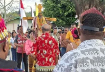 Salib IYD Disambut Umat Stasi Santa Maria Sowi, Jadi Simbol Iman dan Pengorbanan