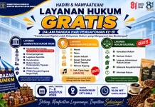 Layanan Hukum Gratis dan Bazar UMKM Meriahkan Hari Pengayoman ke-81 di Manokwari