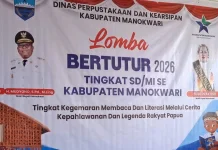 Lomba Bertutur SD/MI Dorong Minat Baca dan Kenalkan Budaya Papua