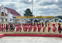 Cuaca Panas Ekstreem Jadi Kendala Utama Latihan Paskibra Teluk Bintuni 2026