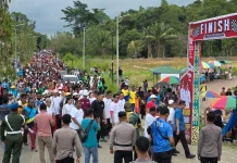 Jalan Santai HUT RI Satukan Ribuan Warga, Semarakan Merah Putih