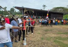 Lomba Panahan Tradisional Meriahkan HUT ke-81 RI di Teluk Bintuni