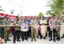 Peresmian 3.395 Jembatan Garuda dan 3.008 Titik Air Bersih oleh Presiden RI