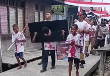 Karnaval HUT RI Ke-81 di Distrik Tomu Tampilkan Jejak Sejarah dan Budaya