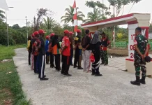 Capai Kesiapan 80 Persen Paskibra Distrik Tomu Siap Sukseskan HUT Ke-81 RI