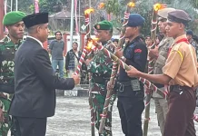 Taptu dan Pawai Obor Kobarkan Semangat Kemerdekaan di Teluk Bintuni