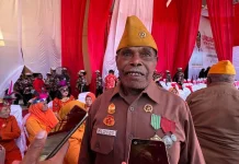 Veteran Trikora Titip Semangat Perjuangan kepada Generasi Muda