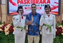 SMA Villanova Bangga Dua Siswi Terpilih sebagai Paskibraka Papua Barat