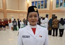 Enjelina Mandacan Bangga Terpilih Jadi Pembawa Baki Paskibraka Papua Barat