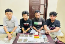 Polres Teluk Bintuni Sita 30,5 Gram Ganja, Empat Orang Diamankan