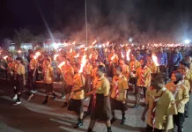 Taptu dan Pawai Obor Jadi Momentum Kenang Jasa Pahlawan