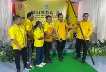 Haryono May Resmi Pimpin Golkar Manokwari
