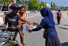 Kemenag Teluk Wondama Kembali Galang Dana Peduli Korban Musibah NTT