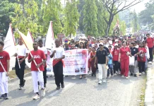 Salib Menyatukan Langkah, Sukacita Umat dalam Karnaval Iman Merdeka