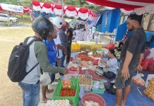 Gerakan Pangan Murah TVRI Papua Barat Bantu Stabilkan Harga dan Tekan Inflasi