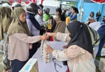 TVRI Papua Barat Gelar Bazar Pangan Murah Semarak HUT ke-64