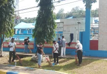 RRI Manokwari Gelar Kerja Bakti Sambut RRI Fest dan Hari Bakti Radio ke-81