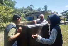 Tim 8 Ekspedisi Patriot UNAIR Petakan Sumber Air Bersih di SP6 Bowi Subur