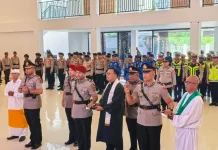 Kompol I Putu Edi Wirawan Resmi Jadi Wakapolres Bintuni