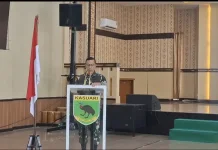 Pangdam Kasuari Tekankan Kebersamaan lewat Fun Run HUT ke-81 TNI