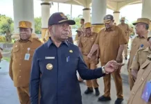 Gubernur Papua Barat Minta Pimpinan OPD Perjelas Pembagian Tugas ASN