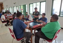 Ratusan Peserta Ramaikan Turnamen Domino Piala Panglima TNI