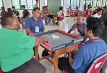 Open Turnamen Domino Meriahkan HUT ke-81 TNI di Manokwari
