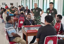 Kodim 1801 Manokwari Dorong Domino Jadi Ajang Pencarian Bibit Atlet