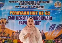 Kreativitas Siswa Warnai Perayaan HUT SMK Negeri 1 Manokwari