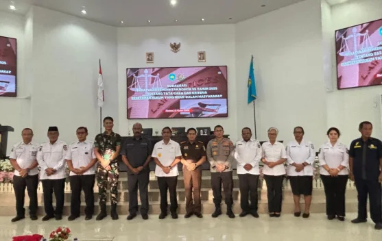 Bupati Bintuni Buka Sosialisasi Penyelesaian Tindak Pidana Adat