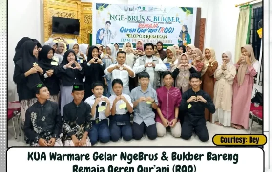 Remaja di Warmare Antusias Ikuti Bimbingan Remaja meski Diguyur Hujan