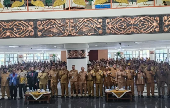 Gubernur Papua Barat Beri Arahan kepada ASN dalam Ibadah Bersama