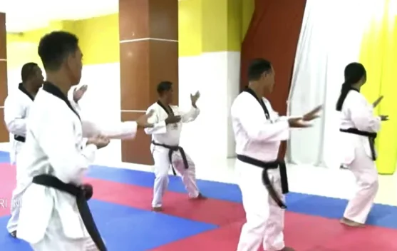 Taekwondo Papua Barat Gelar UKT Sabuk Hitam di Manokwari