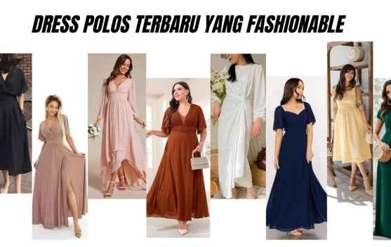 Beberapa model dress polos terbaru yang fashionable - RRI.co.id