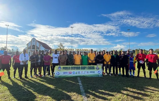 Sebyar Cup 2026 Teluk Bintuni, Pemain Diingatkan Jangan Berkelahi