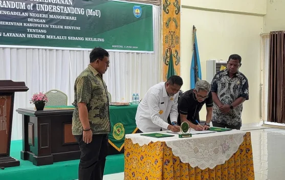 Pemkab Teluk Bintuni Gandeng PN Manokwari Layani Sidang Keliling