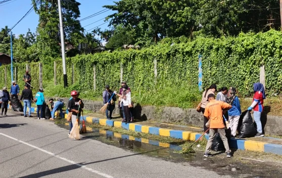 DPR Papua Barat Gelar Kerja Bakti Sambut Pesparawi Nasional XIV