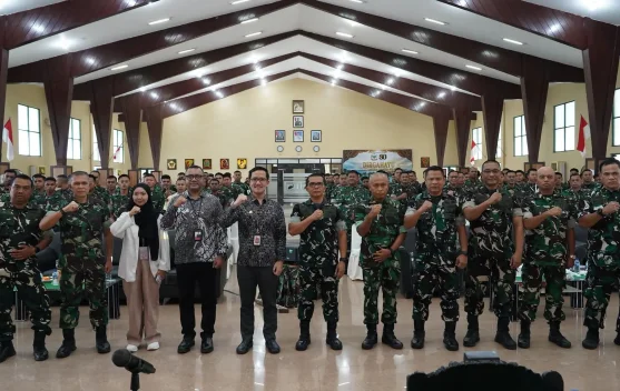 Kodam XVIII/Kasuari & OJK Papua Barat Bekali Prajurit Hadapi Kejahatan Finansial